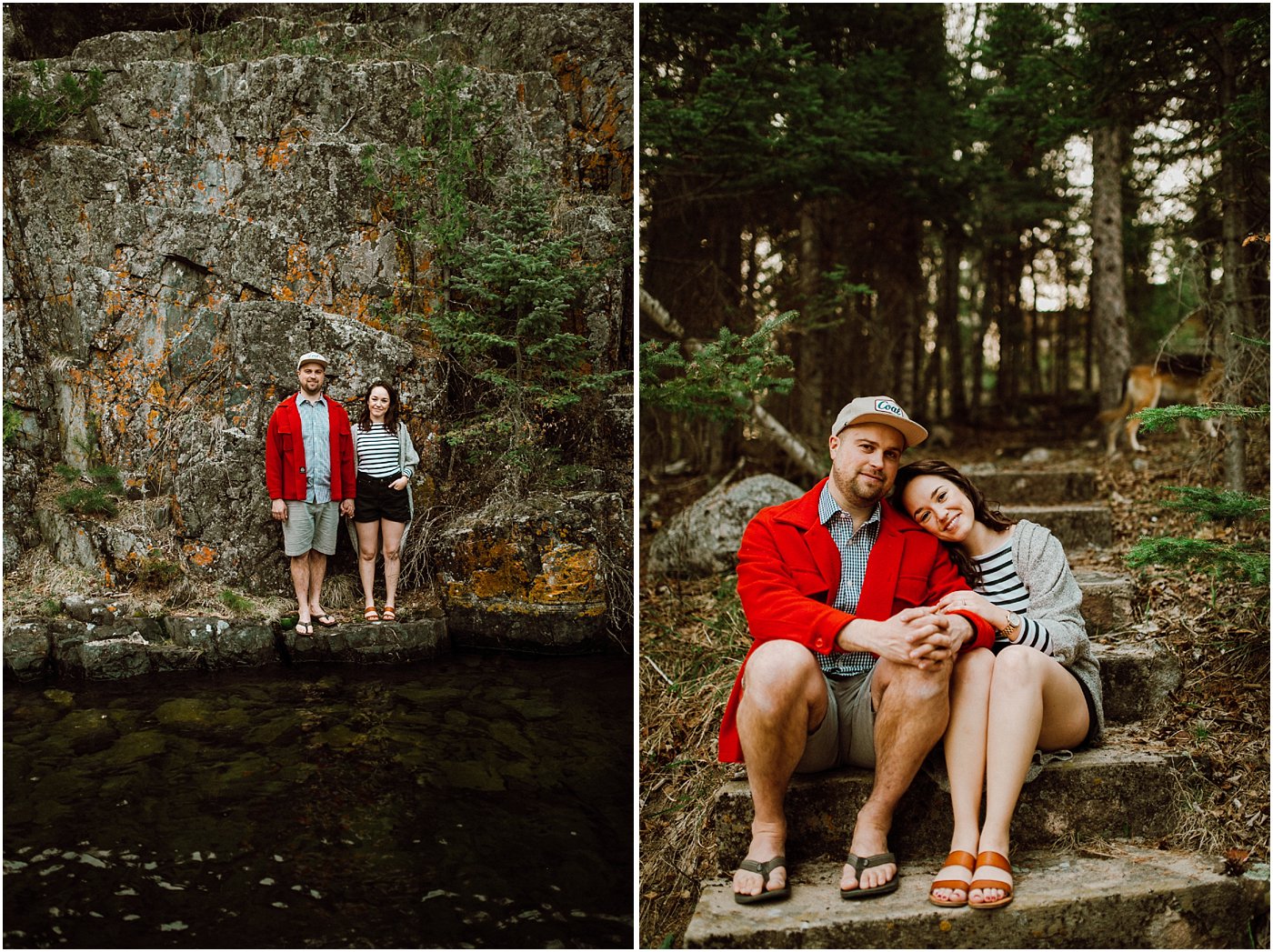 Engagement Session at West Hawk Lake
